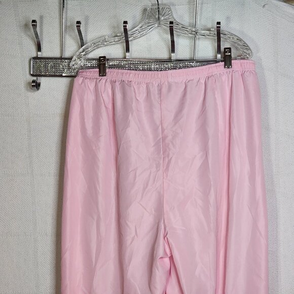 Koret Woman Light Pink Cotton Poly Lined Elastic Waist PullOn Jogger Pant Sz 18W - Picture 13 of 16
